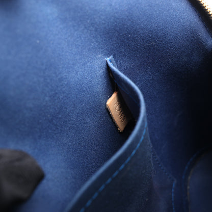 LOUIS VUITTON Vernis Alma PM Handbag in Navy Blue M90053