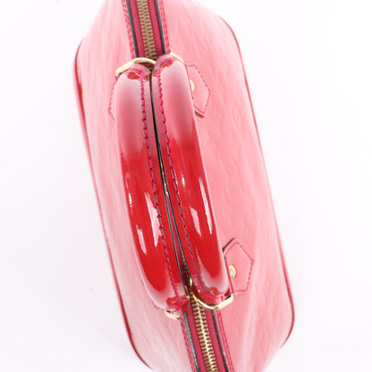 LOUIS VUITTON Vernis Alma PM Handbag in Red M91770