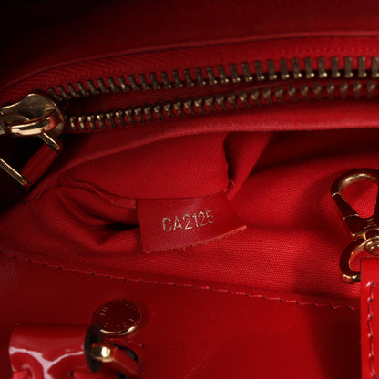 Louis Vuitton Vernis Montaigne BB Handbag in Red M50170