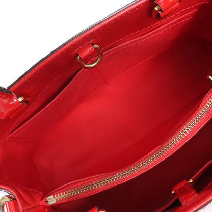 Louis Vuitton Vernis Montaigne BB Handbag in Red M50170