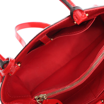 Louis Vuitton Vernis Montaigne BB Handbag in Red M50170