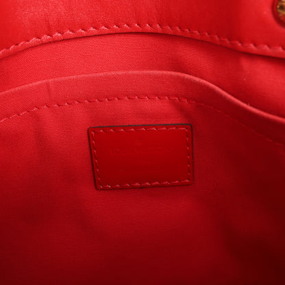 Louis Vuitton Vernis Montaigne BB Handbag in Red M50170