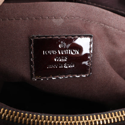 Louis Vuitton Vernis Montaigne BB 2Way Handbag in Amarante M50403