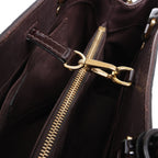 Louis Vuitton Vernis Montaigne BB 2Way Handbag in Amarante M50403