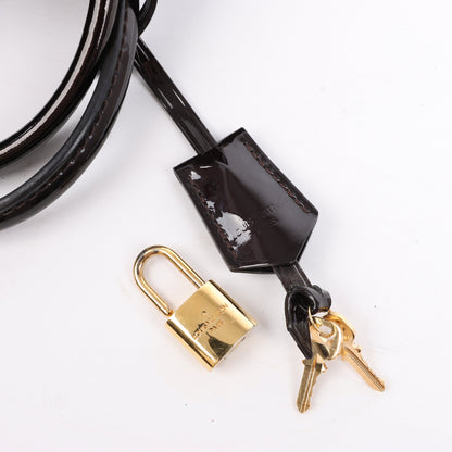 Louis Vuitton Vernis Montaigne BB 2Way Sac à main en Amarante M50403