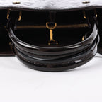 Louis Vuitton Vernis Montaigne BB 2Way Handbag in Amarante M50403