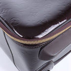Louis Vuitton Vernis Suitcase Pegase 45 Travel Bag in Amarante M91277