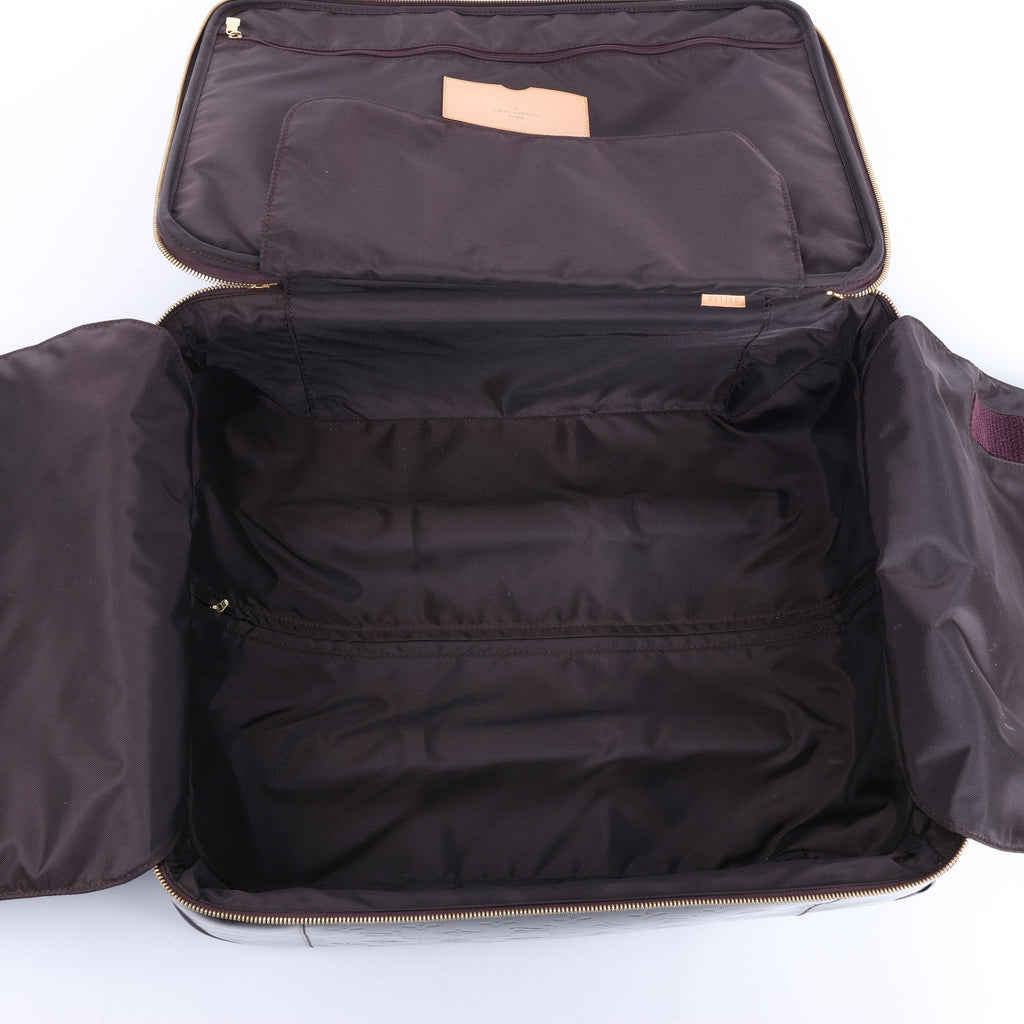 Louis Vuitton Vernis Suitcase Pegase 45 Travel Bag in Amarante M91277