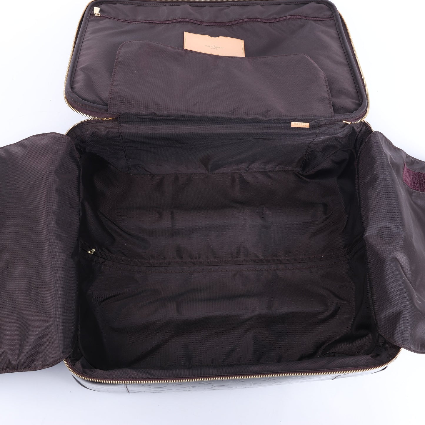 Louis Vuitton Vernis Suitcase Pegase 45 Travel Bag in Amarante M91277