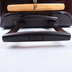 Louis Vuitton Vernis Suitcase Pegase 45 Travel Bag in Amarante M91277