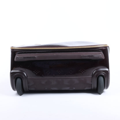 Louis Vuitton Vernis Suitcase Pegase 45 Travel Bag in Amarante M91277