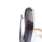 Louis Vuitton Vernis Pochette Félicie Crossbody Bag in Bordeaux