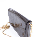Louis Vuitton Vernis Pochette Félicie Crossbody Bag in Bordeaux
