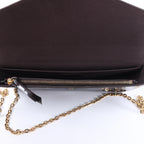 Louis Vuitton Vernis Pochette Félicie Crossbody Bag in Bordeaux