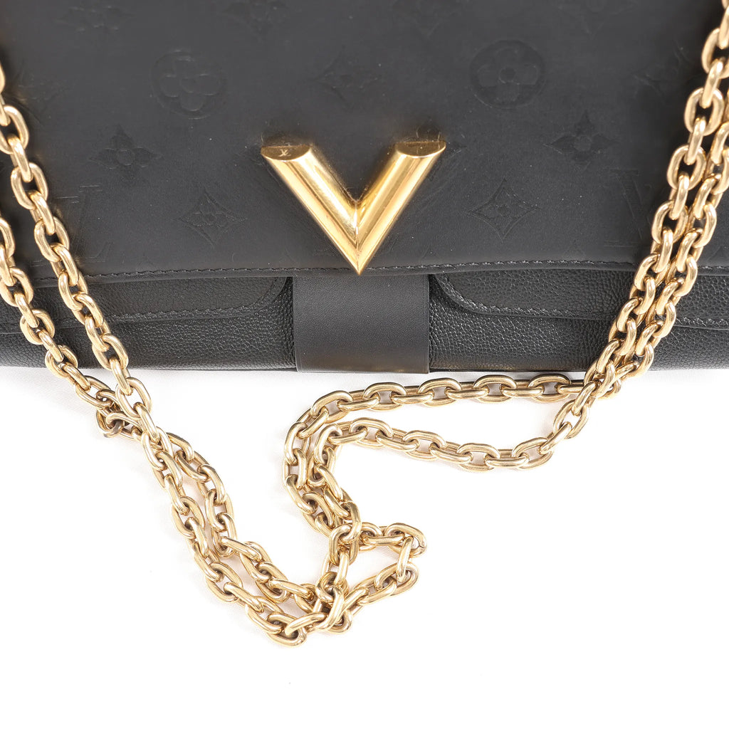 Louis Vuitton Very Monogram Shadow Crossbody Bag in Black M42899