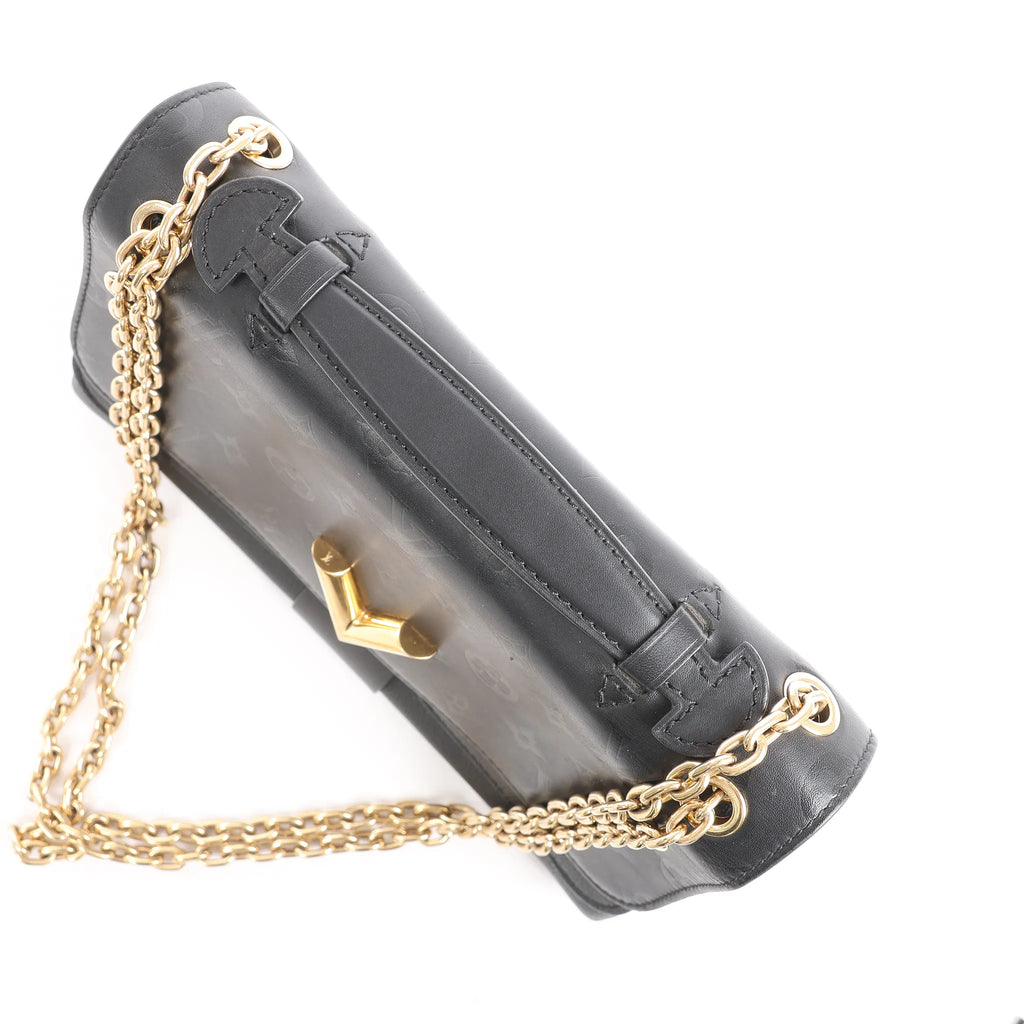 Louis Vuitton Very Monogram Shadow Crossbody Bag in Black M42899