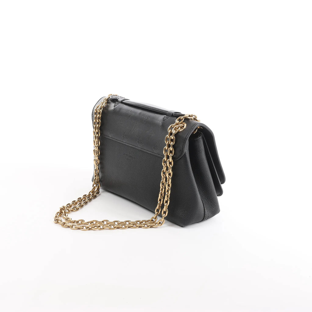 Louis Vuitton Very Monogram Shadow Crossbody Bag in Black M42899