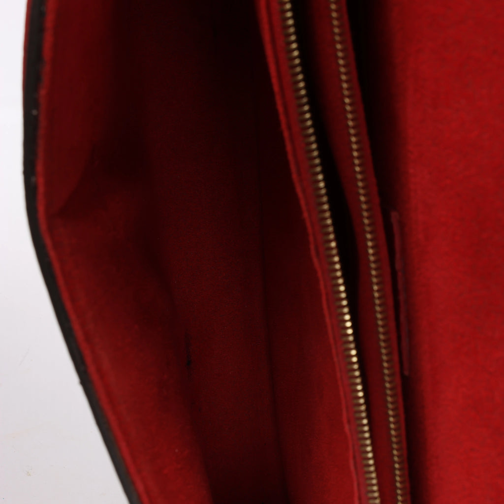 Bolso bandolera Louis Vuitton Victoire Monogram de lona en rojo M41731