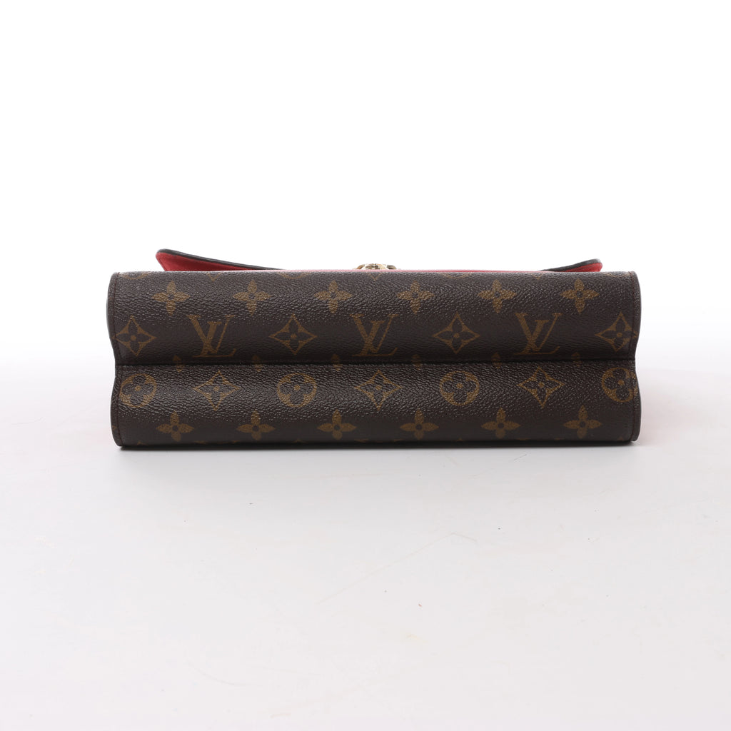 Bolso bandolera Louis Vuitton Victoire Monogram de lona en rojo M41731