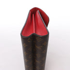 Bolso bandolera Louis Vuitton Victoire Monogram de lona en rojo M41731