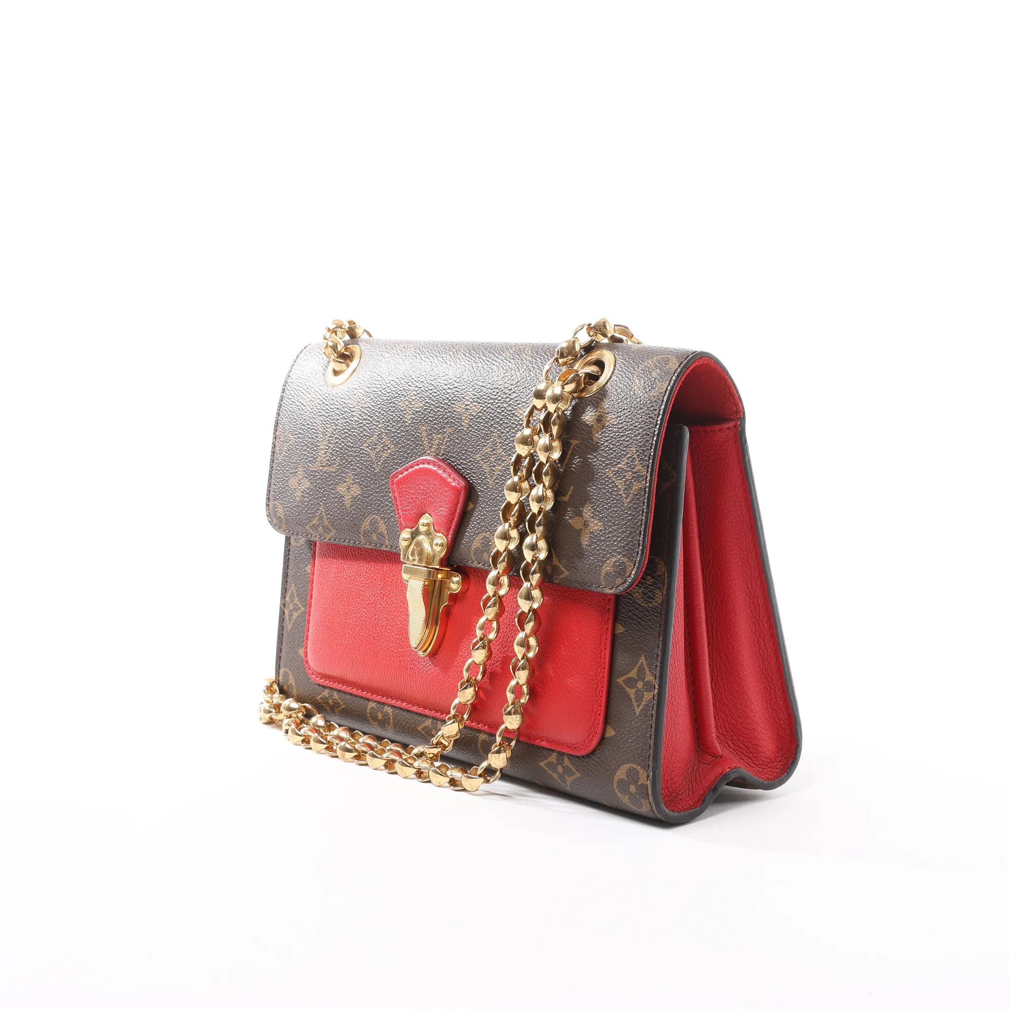 Louis Vuitton Victoire Monogram Canvas Crossbody Bag in Red M41731