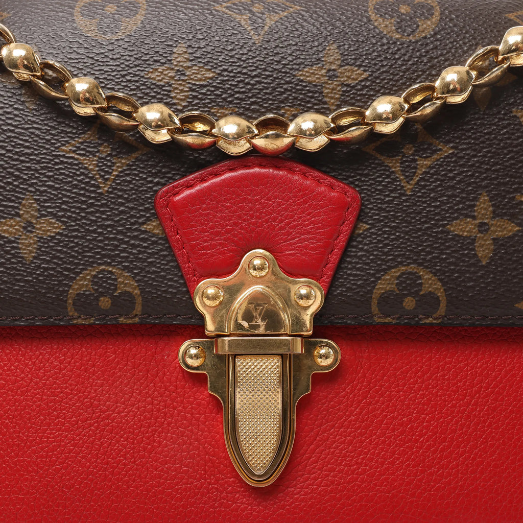 Louis Vuitton Victoire Monogram Canvas Crossbody Bag in Red M41731