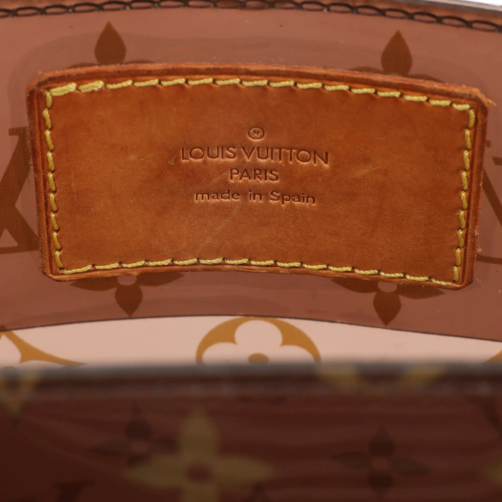 Louis Vuitton Ambre MM Vinyl Cabas Monogram Shoulder Bag in Brown M92501