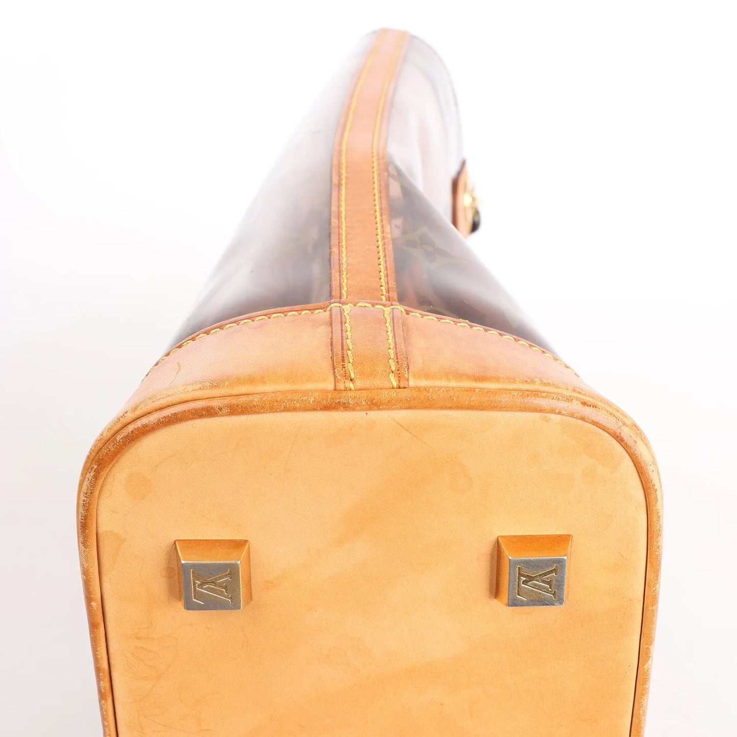 Louis Vuitton Ambre MM Vinyl Cabas Monogram Shoulder Bag in Brown M92501