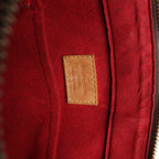 Bolso de hombro Louis Vuitton Noe de cuero Epi en negro y rojo castellano M44017