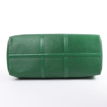 Louis Vuitton Epi Leather Keepall 50 Travel Bag in Green M42964