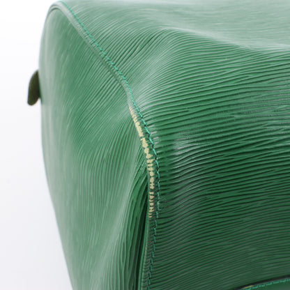 Louis Vuitton Epi Leather Keepall 50 Travel Bag in Green M42964