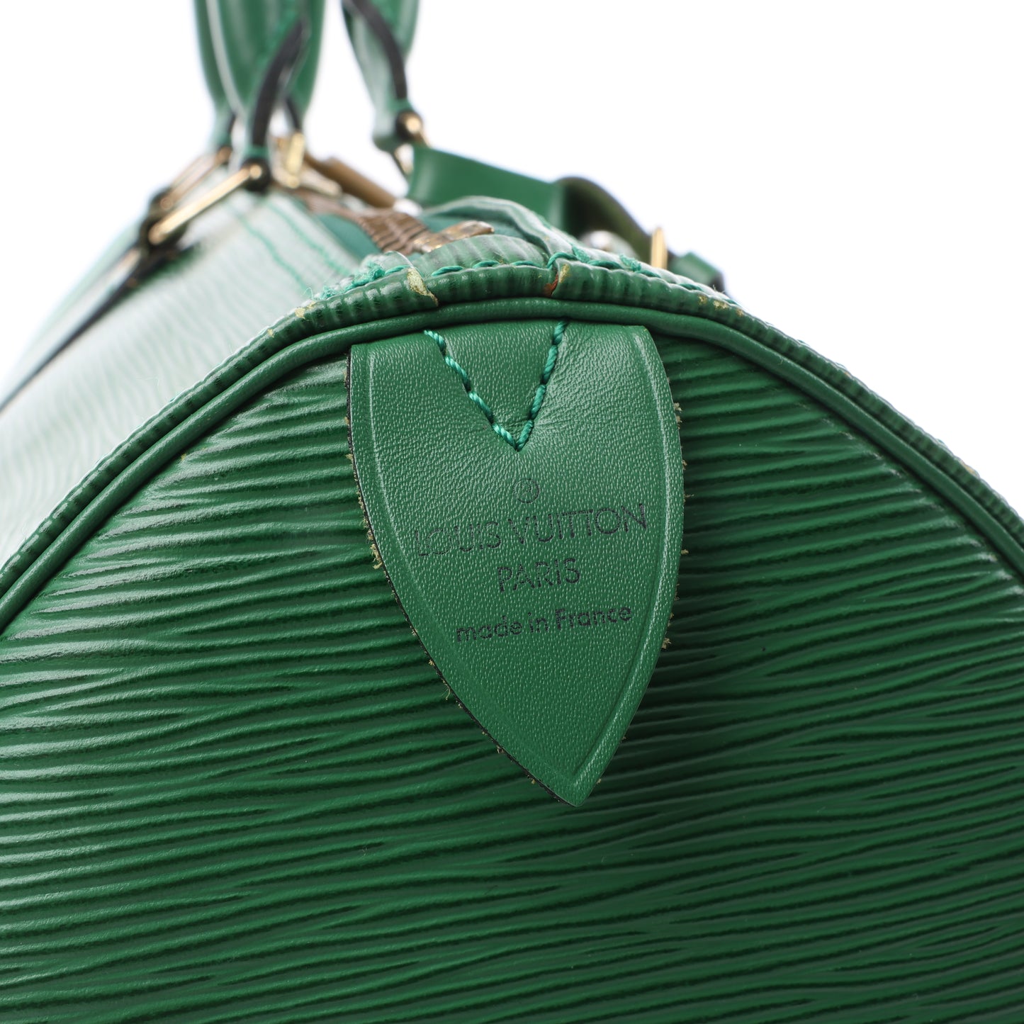 Louis Vuitton Epi Leather Keepall 50 Travel Bag in Green M42964