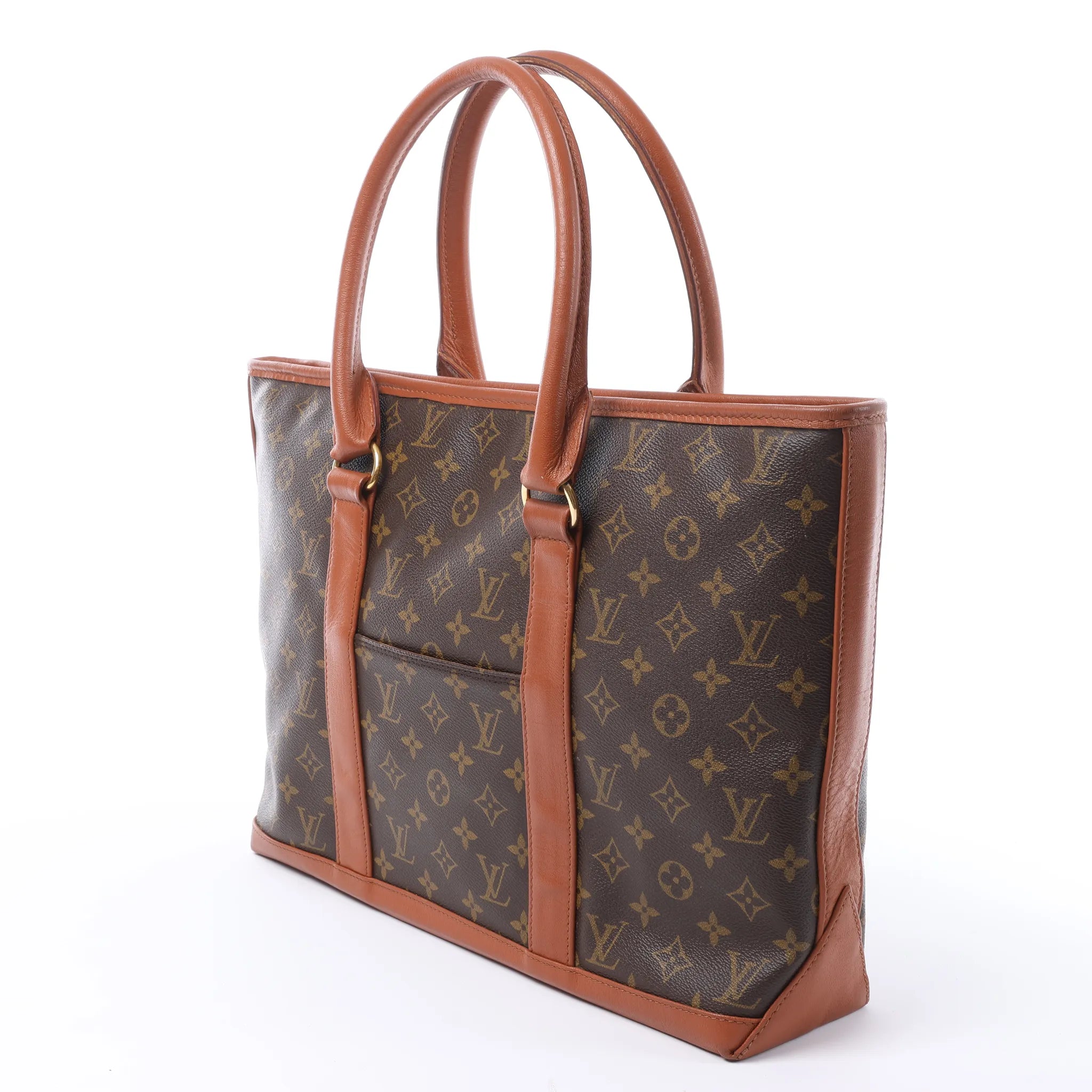 Bolso de mano Louis Vuitton Weekend PM Monogram Canvas en marrón M42425