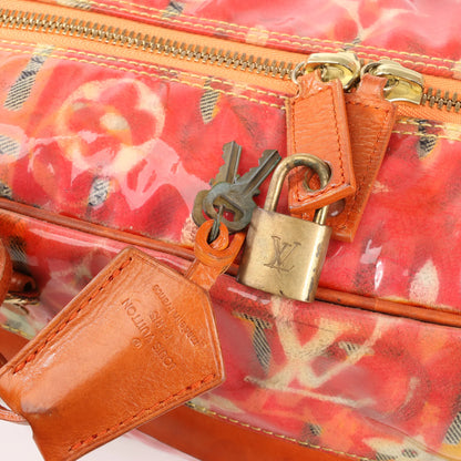 Louis Vuitton Weekender PM Monogram Pulp in Orange M95734