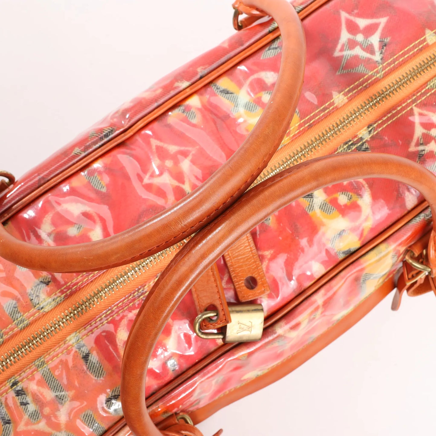 Louis Vuitton Weekender PM Monogram Pulp in Orange M95734