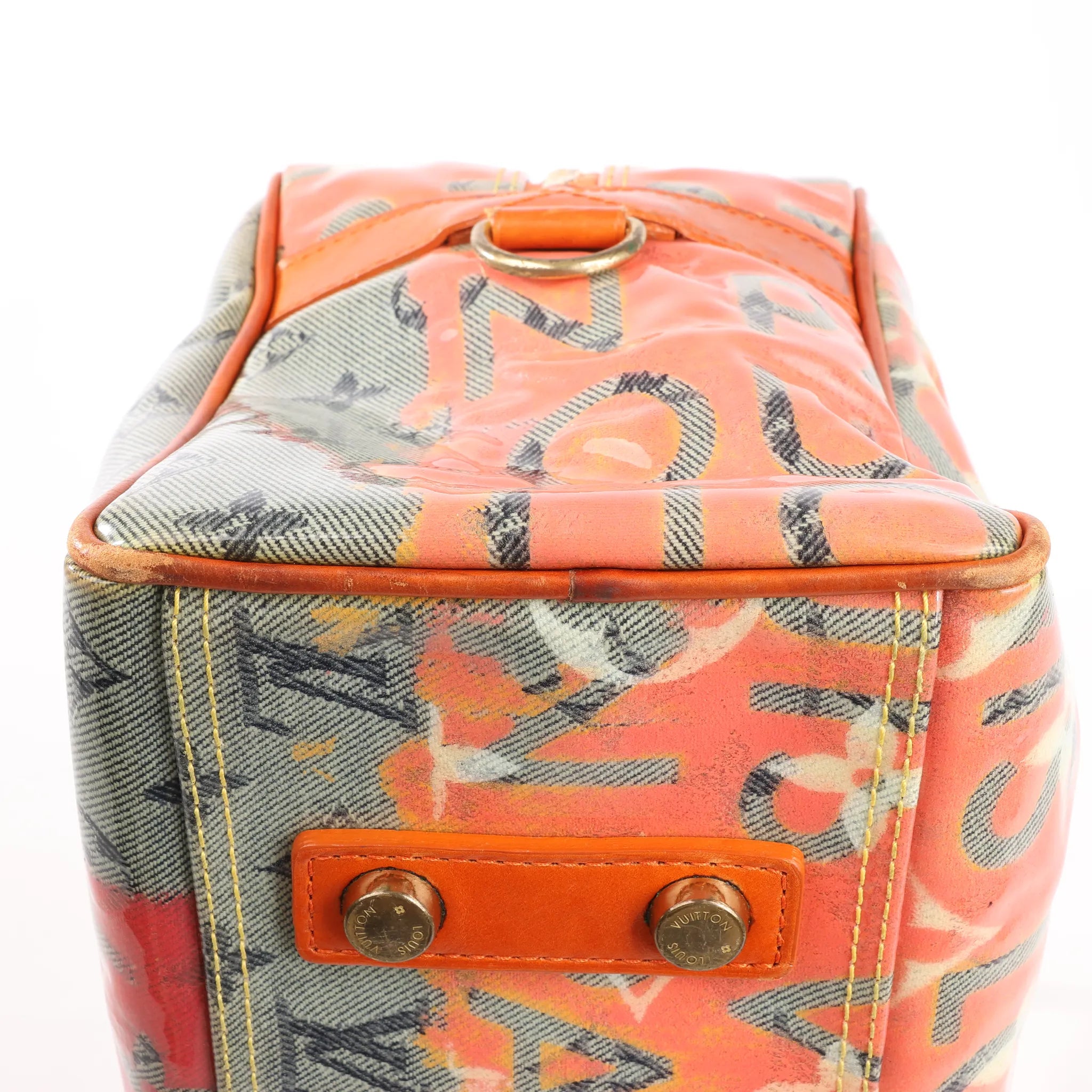 Louis Vuitton Weekender PM Monogram Pulp in Orange M95734