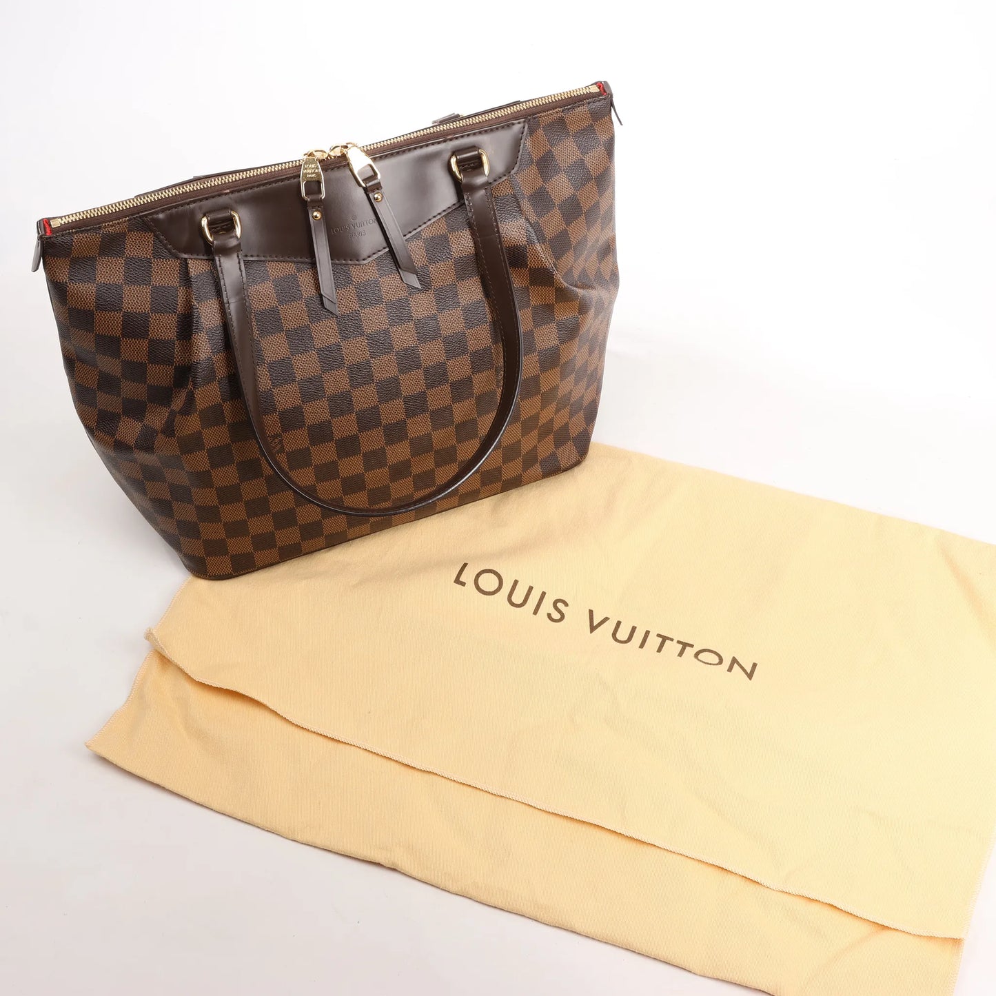 Louis Vuitton Westminster GM Damier Ebene Sac à bandoulière en marron N41103