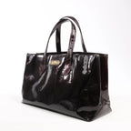 Louis Vuitton Wilshire PM Monogram Vernis Handbag in Burgundy M91644
