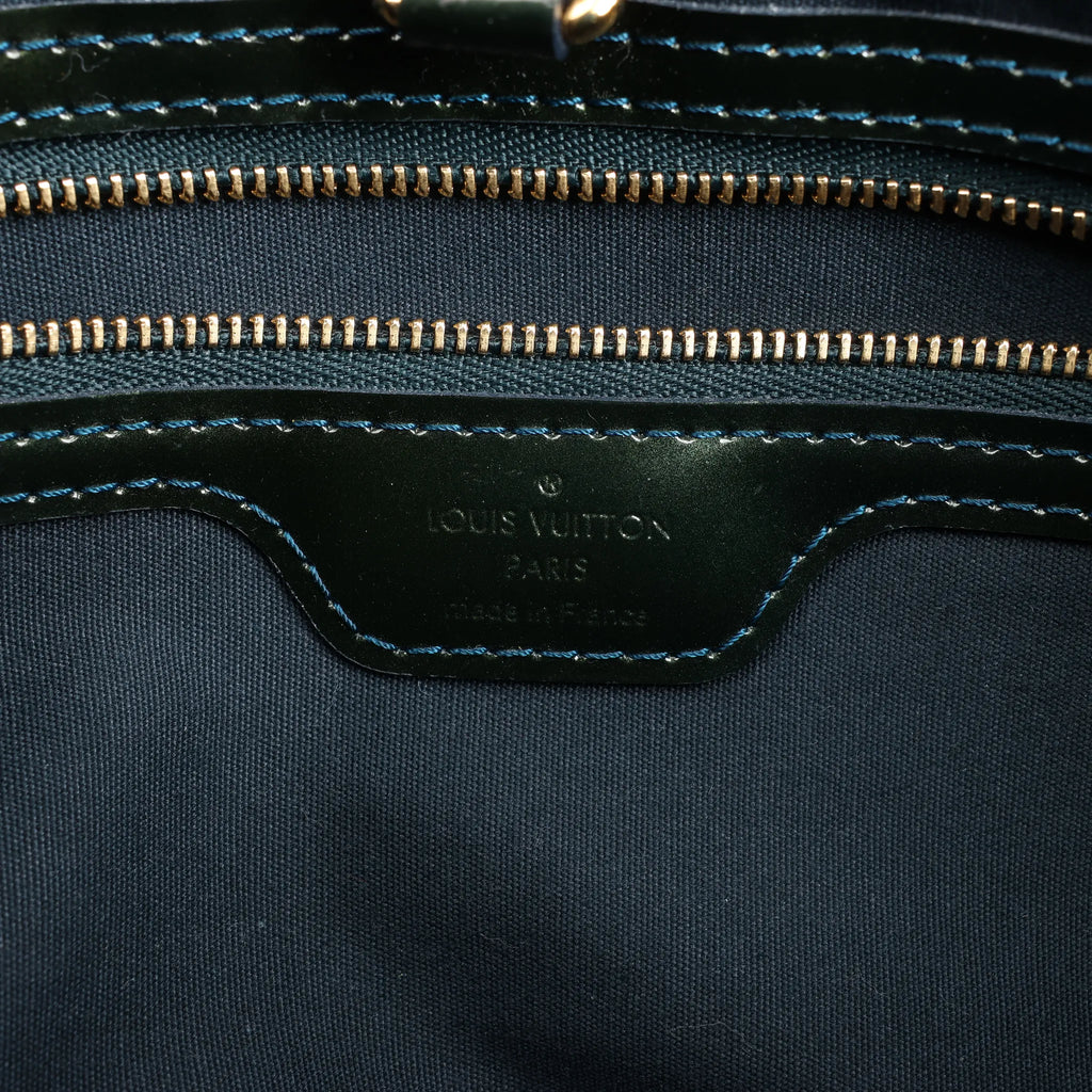 Louis Vuitton Monogram Vernis Wilshire PM Handbag in Green M93684
