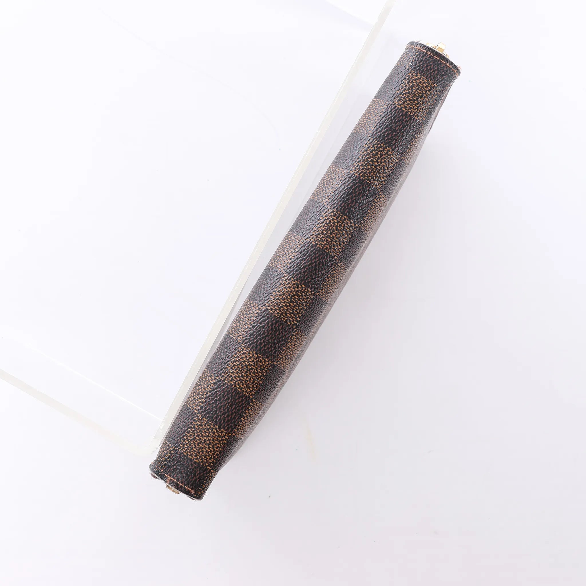 Louis Vuitton Zippy Damier Ebene Wallet in Brown N60003