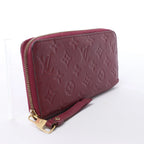 Louis Vuitton Zippy Empreinte Leather Wallet in Red M62214