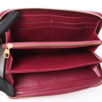Louis Vuitton Zippy Empreinte Leather Wallet in Red M62214