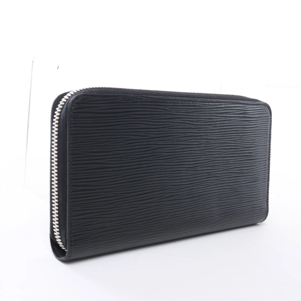 Louis Vuitton Zippy Epi Electric Wallet in Black M6007N
