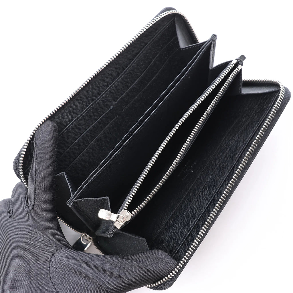 Louis Vuitton Zippy Epi Electric Wallet in Black M6007N