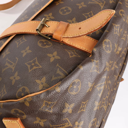 Louis Vuitton Monogram Canvas Saumur 43 Crossbody Bag M42252