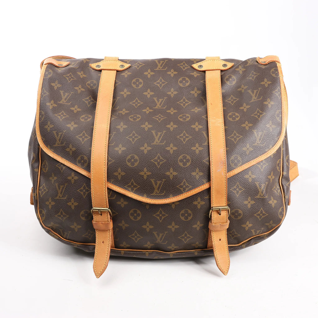 Louis Vuitton Monogram Canvas Saumur 43 Crossbody Bag M42252