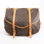 Louis Vuitton Monogram Canvas Saumur 43 Crossbody Bag M42252