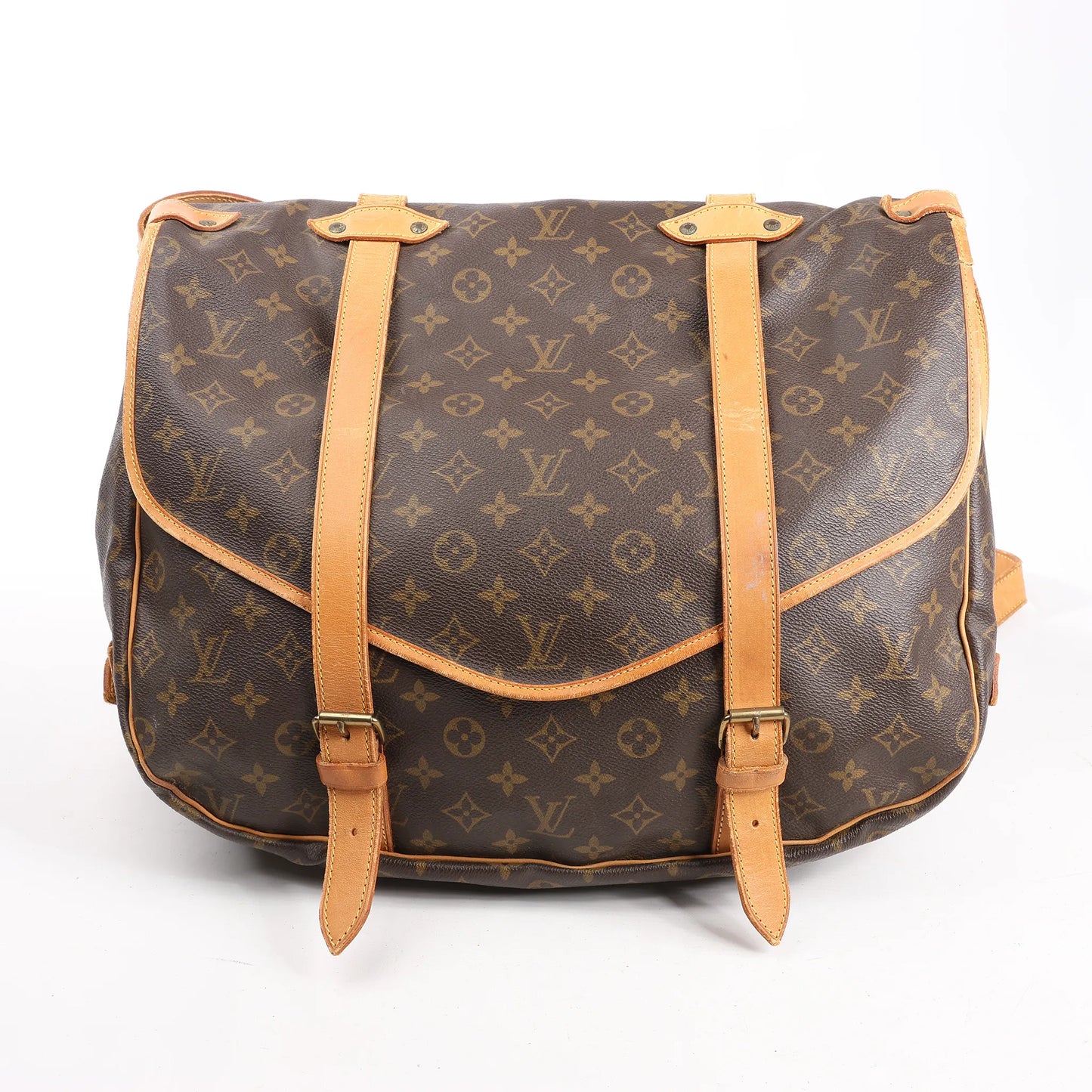 Louis Vuitton Monogram Canvas Saumur 43 Crossbody Bag M42252