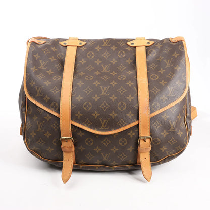 Louis Vuitton Monogram Canvas Saumur 43 Crossbody Bag M42252