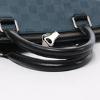 Louis Vuitton Avenue Damier Infini Briefcase 2Way Handbag in Blue N41021